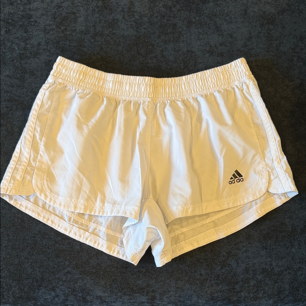 Adidas Women's Athletic White Shorts